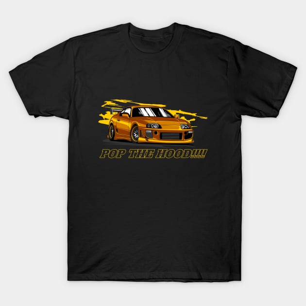 Supra Pop The Hood T-Shirt by aredie19